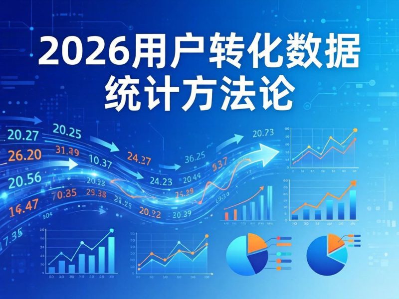 2026用户转化数据统计步骤论：指标系统·漏斗分析·AI工具全攻略插图