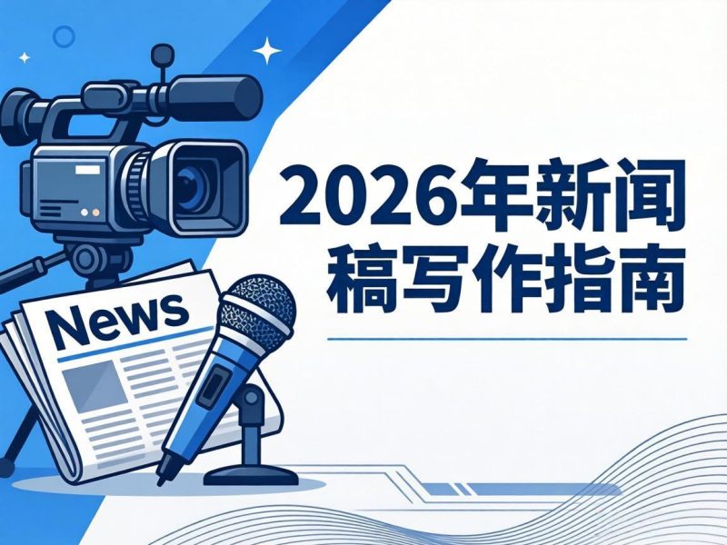 新闻稿怎么写才有效？？？？？？？2026年新闻稿写作指南插图